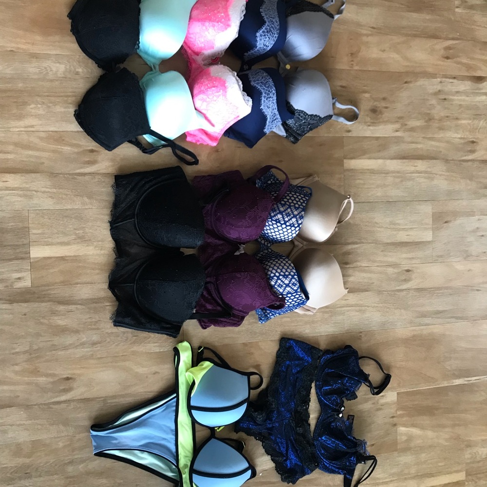 VS bras, bikini, lingerie